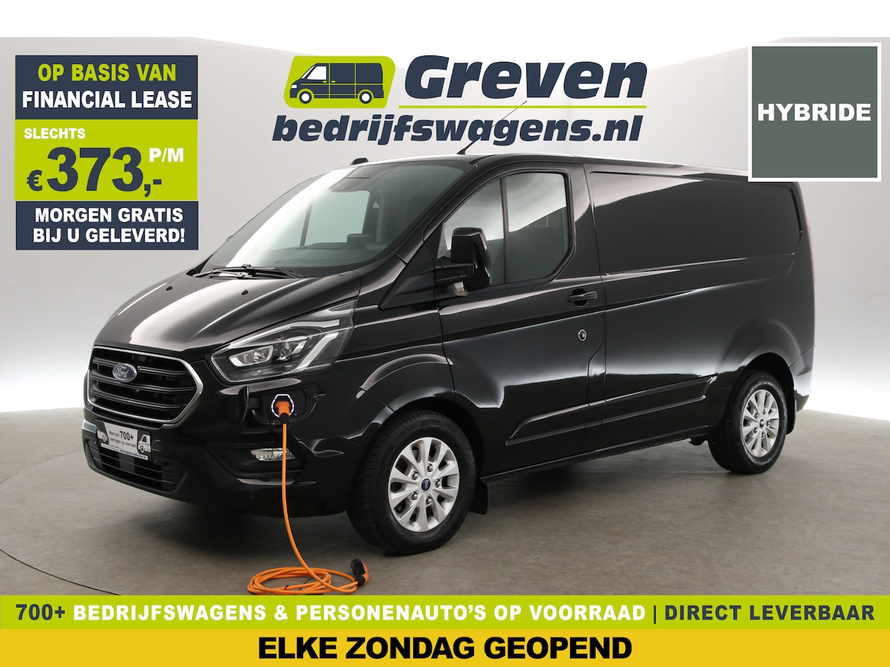 Ford Transit Custom - PHEV L1H1 | Aut. | Airco | Cruise | Camera | Carplay | 3-Zits | Stoelverw. | Parkeersens. - AutoWereld.nl