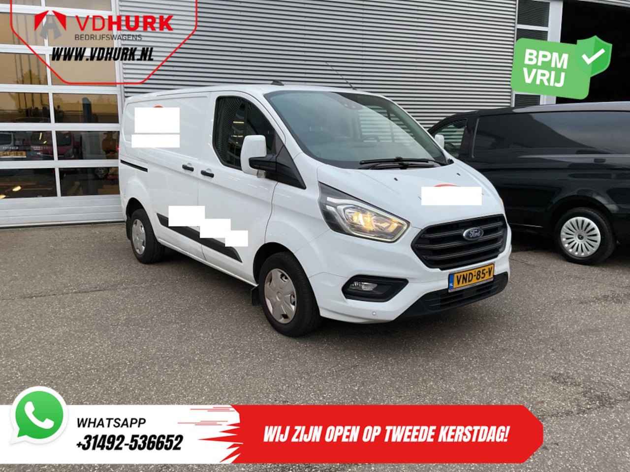 Ford Transit Custom - 2.0 TDCI Trend NL Auto/ Carplay/ 2.5t Trekverm./ Camera/ Cruise/ Airco/ Trekhaak - AutoWereld.nl