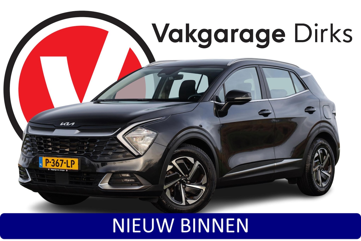 Kia Sportage - 1.6 T-GDi MHEV DynamicLine ✅ LED ✅ ACC ✅ Carplay - AutoWereld.nl