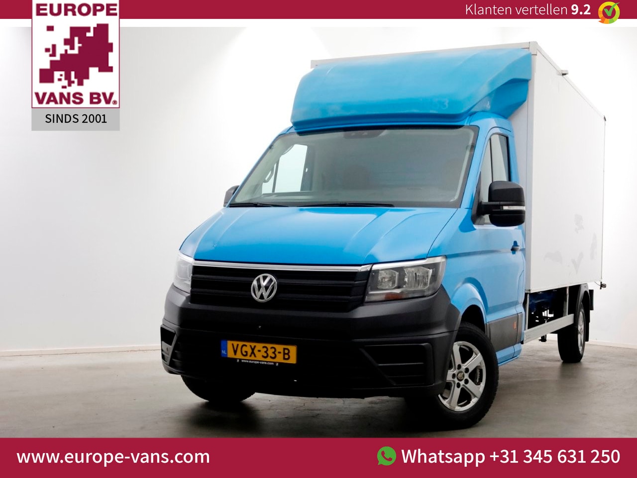 Volkswagen Crafter - 35 2.0 TDI E6 Bakwagen met achterdeuren 2 Persoons 09-2020 - AutoWereld.nl