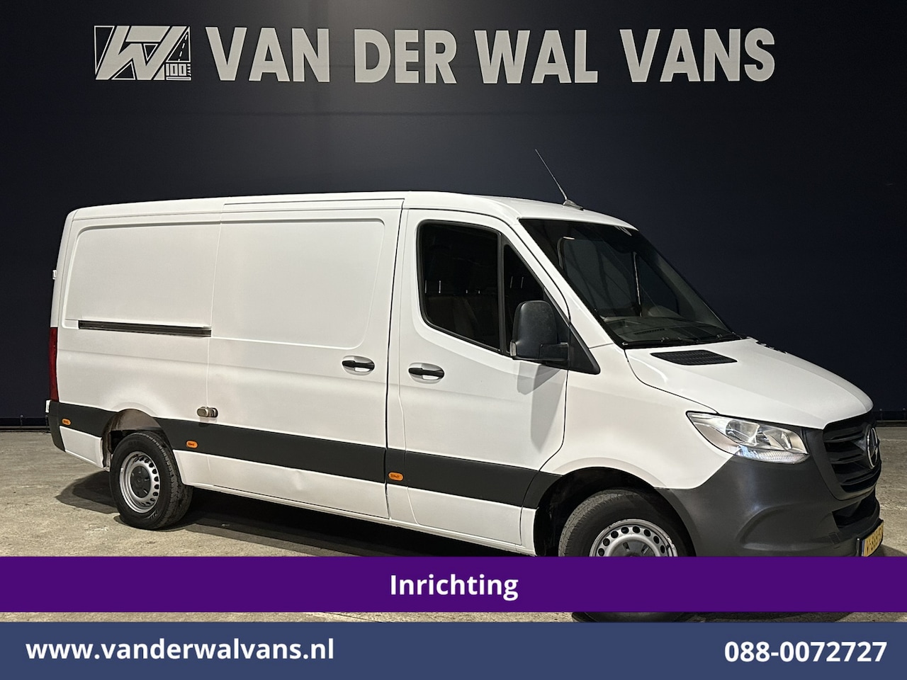 Mercedes-Benz Sprinter - 314 CDI 143pk L2H1 inrichting Euro6 Airco | Camera | Navigatie | Trekhaak 2800kg Cruisecon - AutoWereld.nl