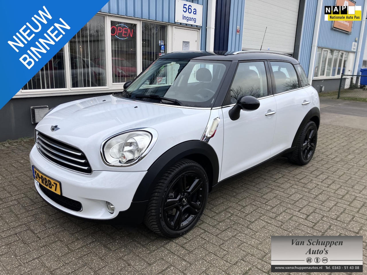MINI Countryman - Mini 1.6 Cooper Chili Navi Cruise Pdc Airco - AutoWereld.nl