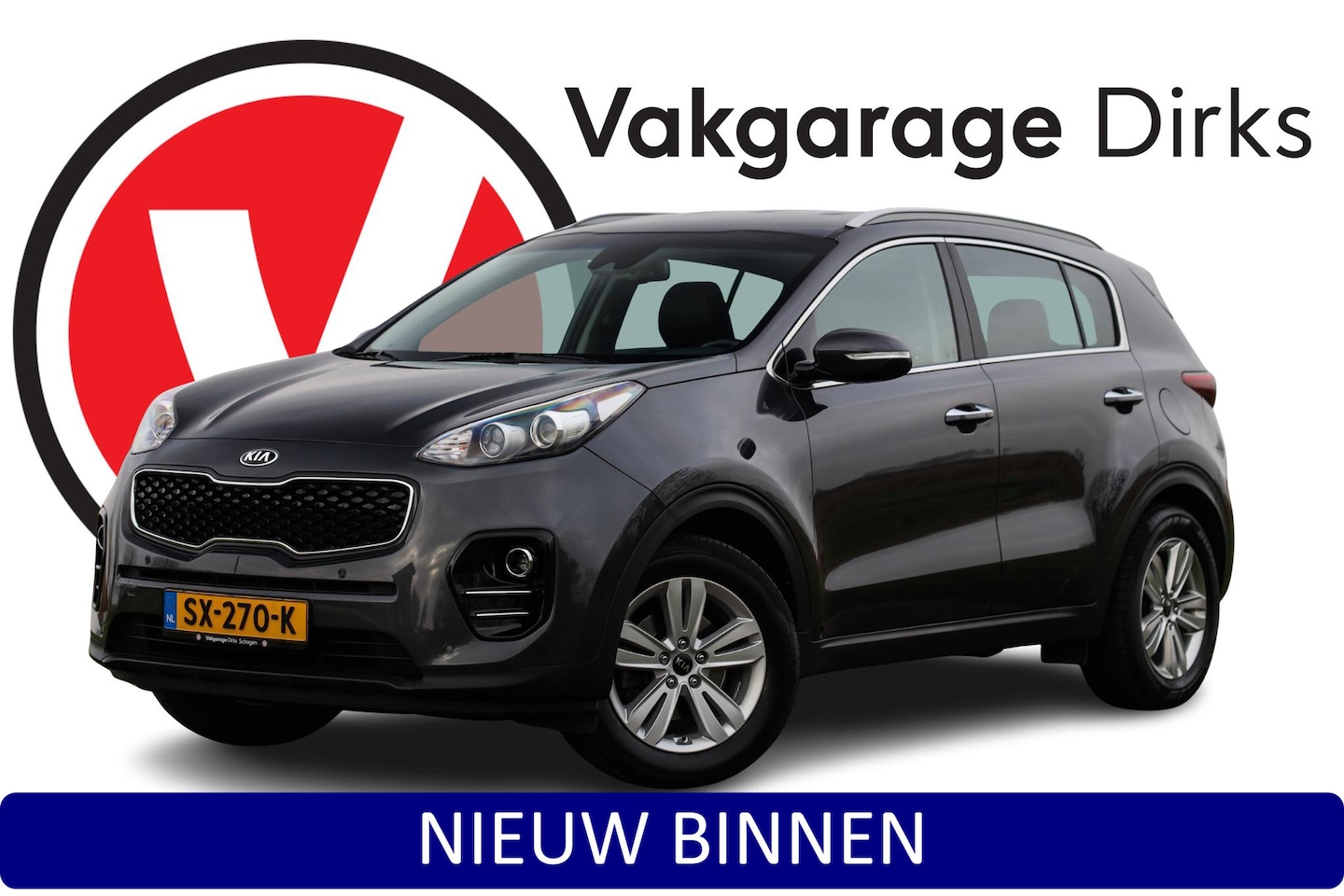 Kia Sportage - 1.6 GDI Design Edition ✅ Leder ✅ Camera ✅ JBL audio - AutoWereld.nl