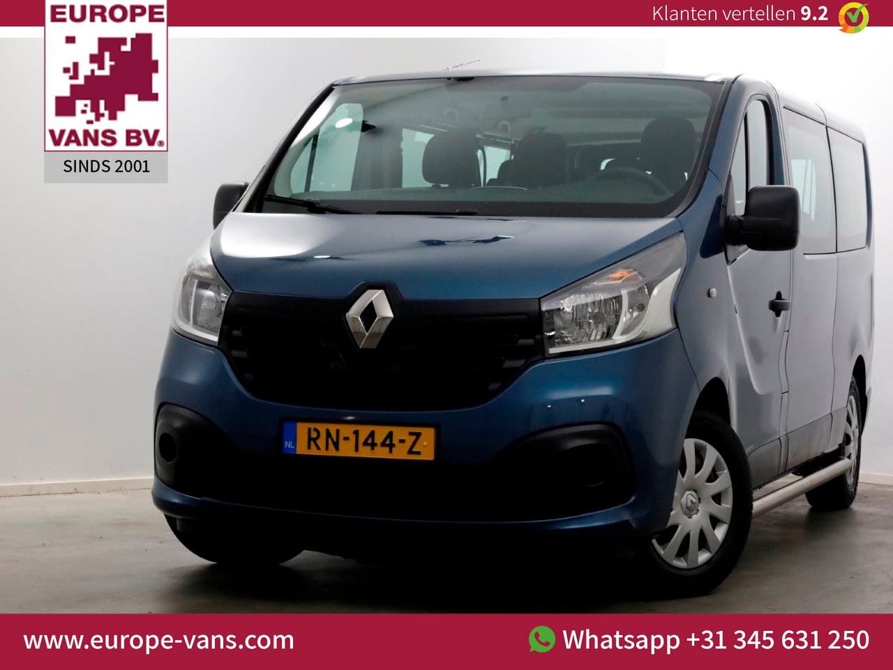Renault Trafic Passenger - 1.6 dCi 125pk E6 L2H1 Personenbus Incl BTW/BPM 02-2018 - AutoWereld.nl