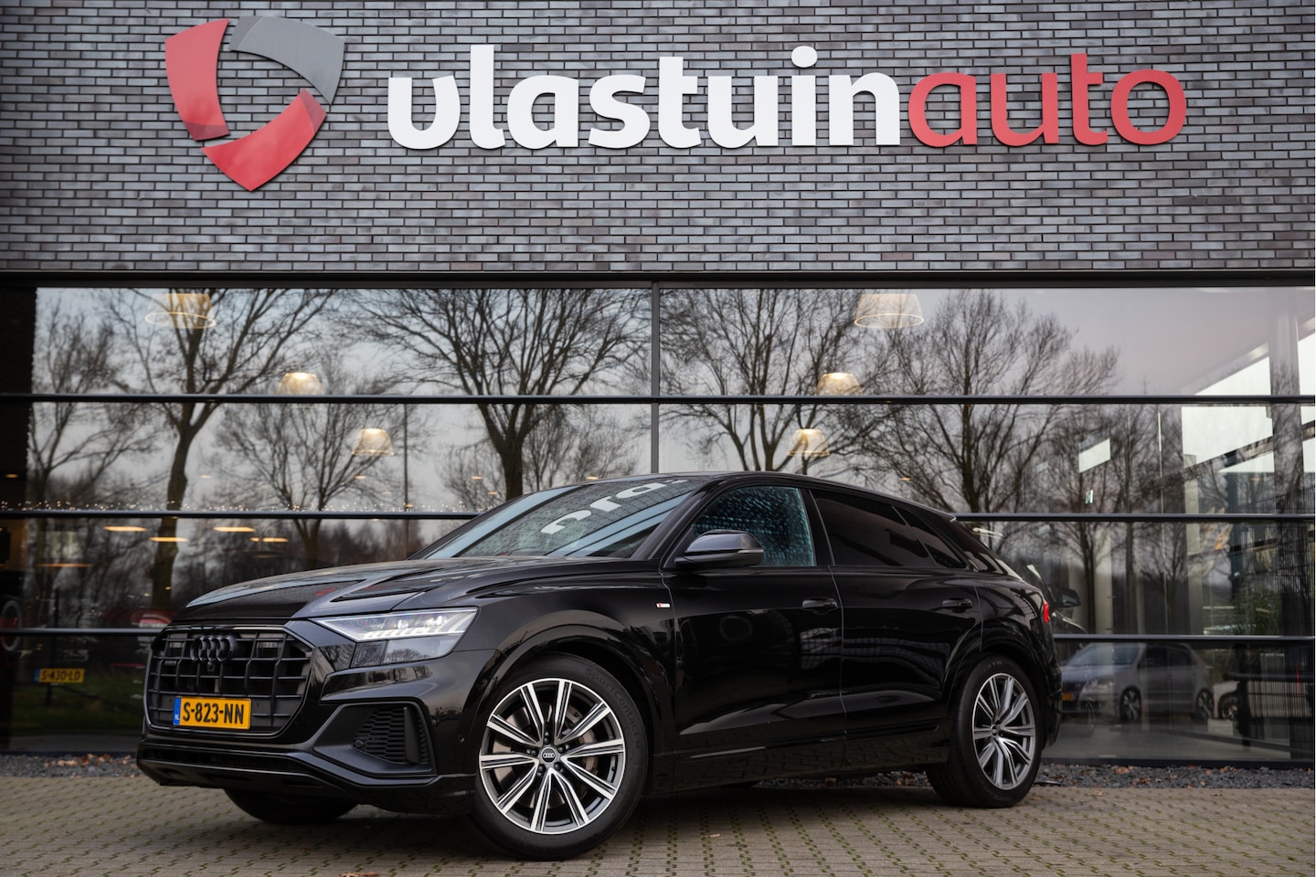 Audi Q8 - 55 TFSI e quattro Pro Line Advanced 55 TFSI e quattro Pro Line Advanced , 3D-camera, Luchtvering, Head-up display, Apple Carpl - AutoWereld.nl