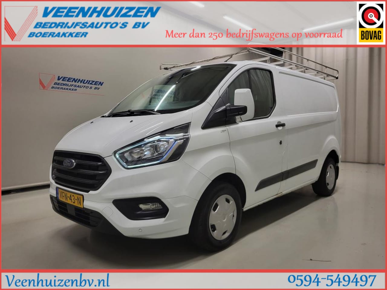 Ford Transit Custom - 2.0TDCI Imperiaal Trekhaak Euro 6! - AutoWereld.nl