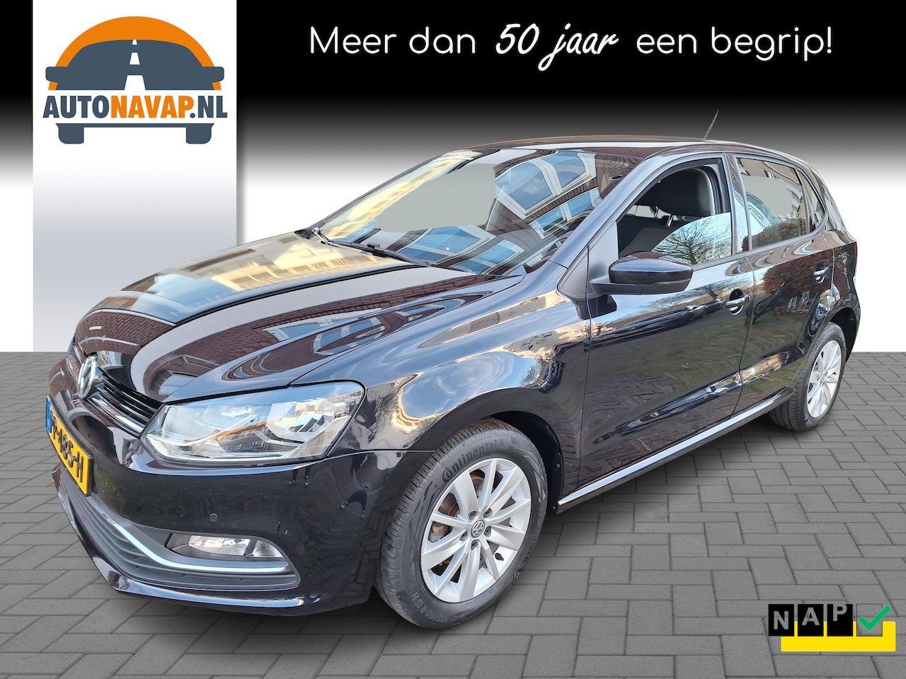 Volkswagen Polo - 1.2 TSI Comfortline 5Drs /Navi/Apple/Android/1e Eig/Pdc/Garantie - AutoWereld.nl