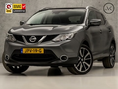 Nissan Qashqai - 1.2 N-Vision (NAVIGATIE, PANORAMADAK, 360 CAMERA, STOELVERWARMING, LEDEREN SPORTSTOELEN, N