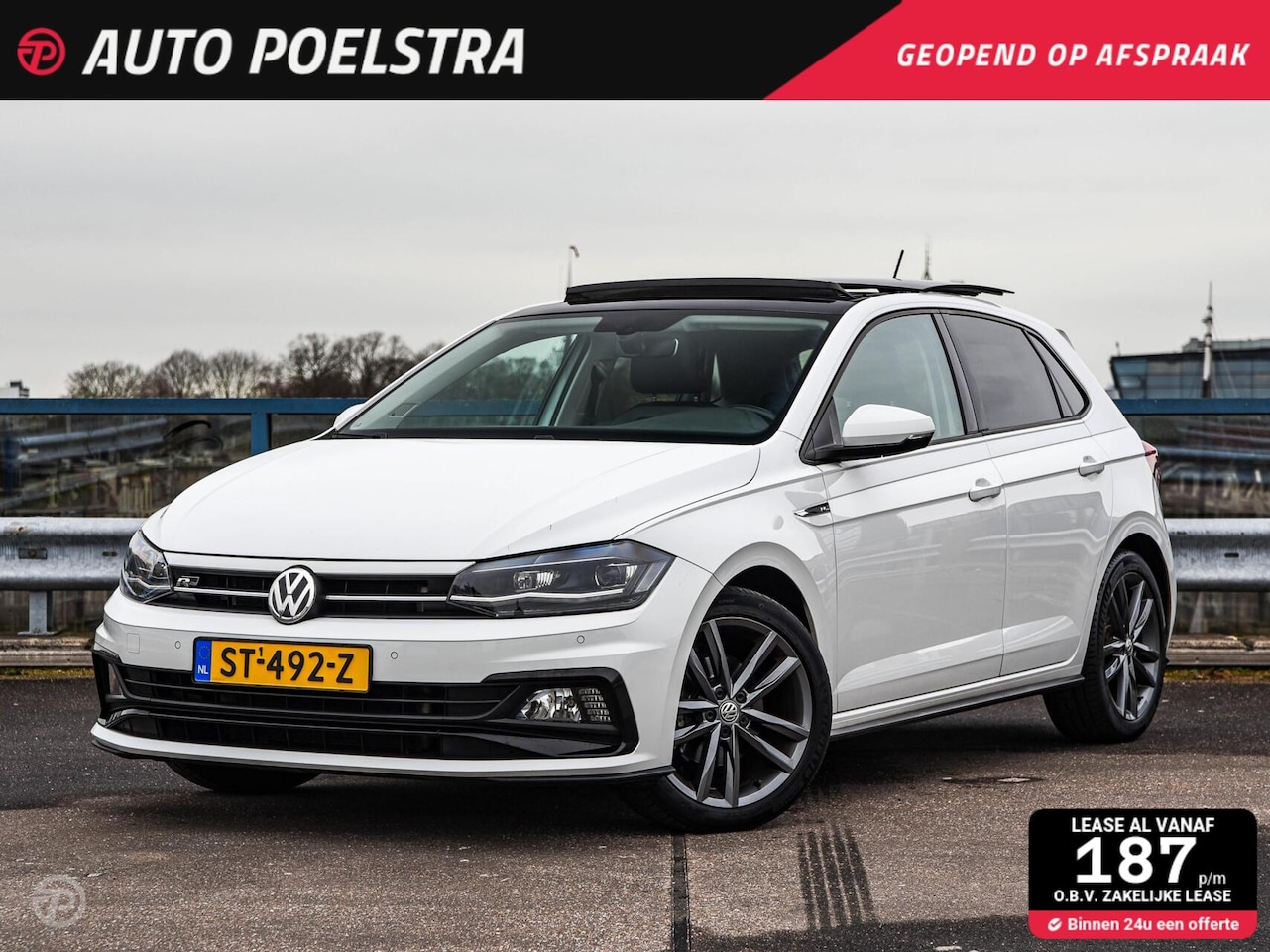 Volkswagen Polo - 1.0 TSI 115 PK Highline R-Line Panoramadak LED Apple Virtual Cockpit Carplay/Android Auto - AutoWereld.nl