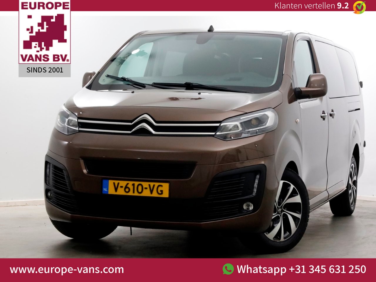 Citroën Jumpy - 2.0 BlueHDI 180pk Automaat Lang D.C. Xenon/Camera/2x Schuifdeur 01-2019 - AutoWereld.nl