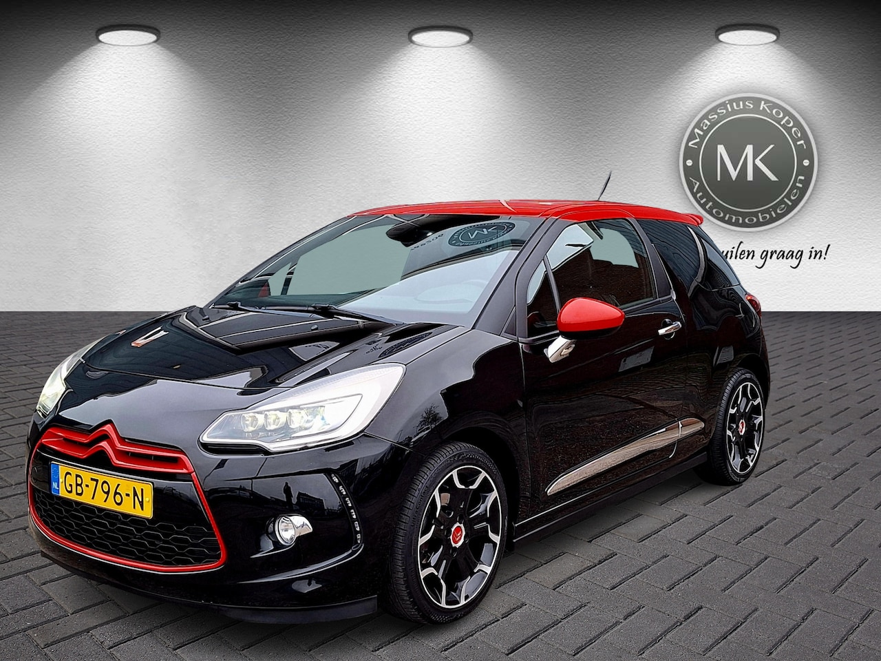 DS 3 - 1.2 PureTech So Red Aitco, Navigatie, Camera, 17"Lm velgen - AutoWereld.nl