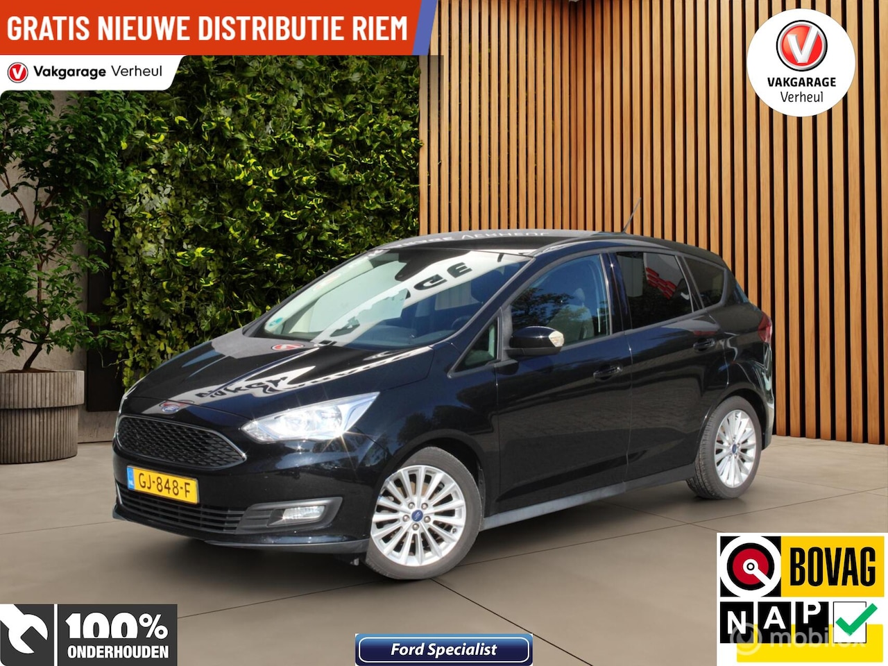 Ford C-Max - 1.0 Trend|125Pk|Trekhaak|Navi|Dealerauto|Nap - AutoWereld.nl