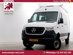 Mercedes-Benz Sprinter - 314 CDI 143pk E6 L2H2 4x4 ZG1 D.C. Airco/Navi/Trekhaak 2800kg 05-2019