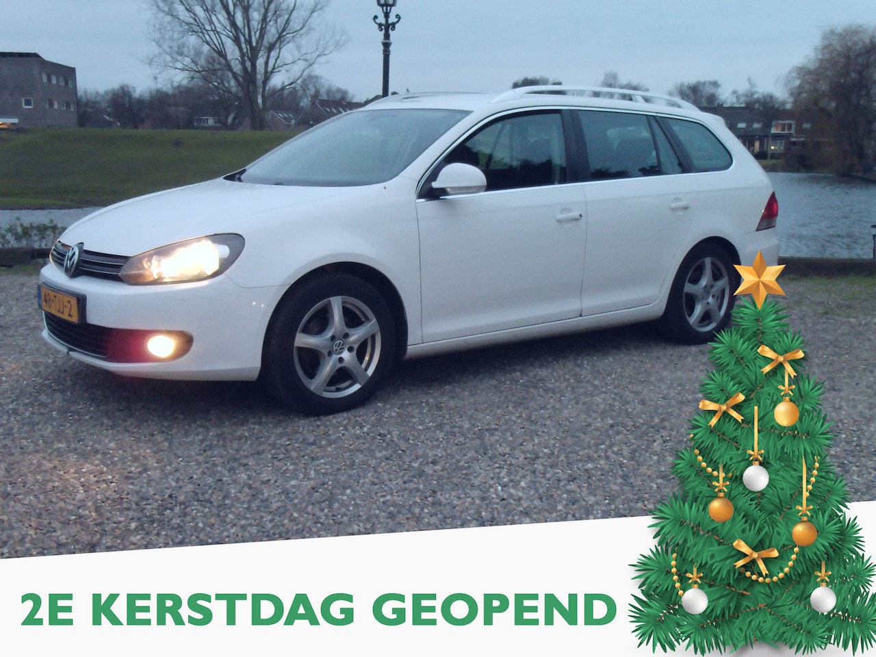 Volkswagen Golf Variant - 1.6 TDI Highline BlueMotion - Airco - Navigatie Tweede kerstdag open van 10:00- tot 15:00 - AutoWereld.nl