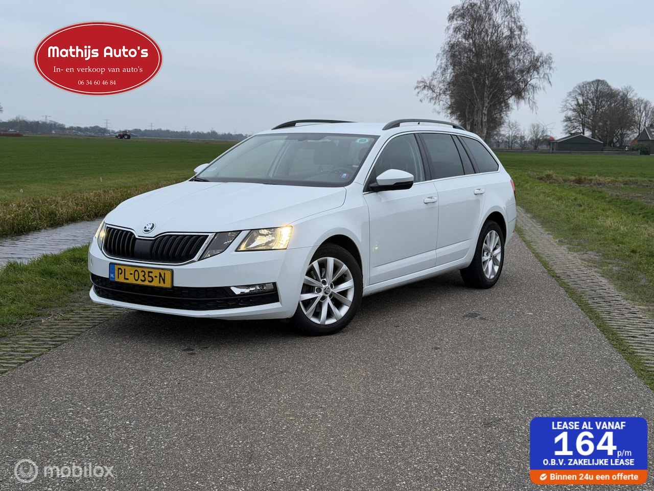 Skoda Octavia Combi - 1.4 TSI Greentech Style DSG automaat Adaptive! Navi! nette auto! - AutoWereld.nl