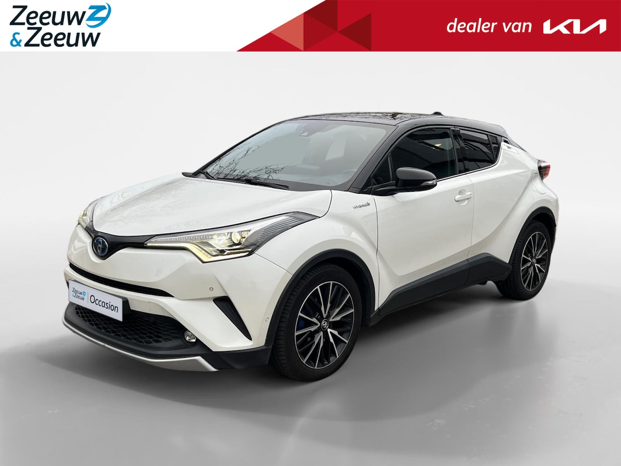 Toyota C-HR - 1.8 Hybrid Bi-Tone Stoelverwarming | Cruise Control | Camera | Telefoon Verbinding | - AutoWereld.nl
