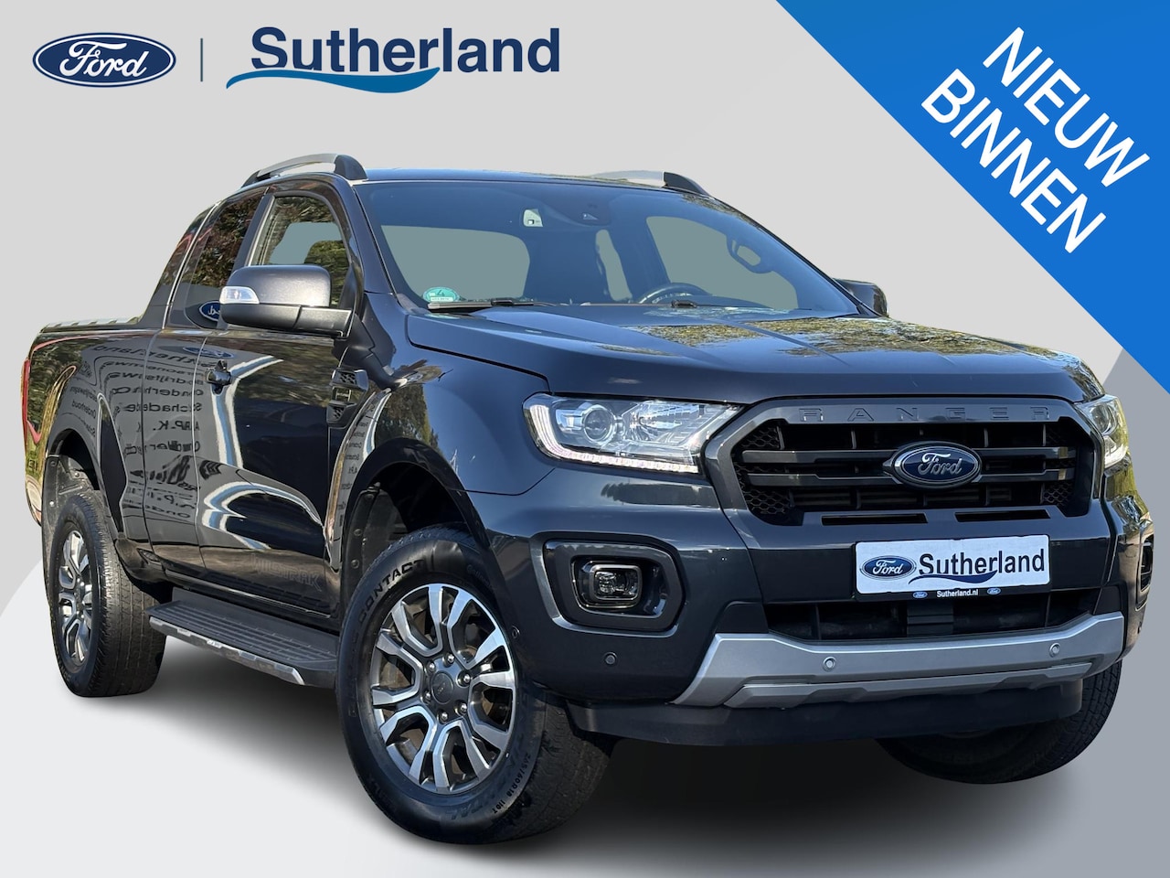 Ford Ranger - 2.0 EcoBlue Wildtrak Supercab 213pk Automaat | Trekhaak | Adaptieve Cruise | 3.500kg Trekg - AutoWereld.nl