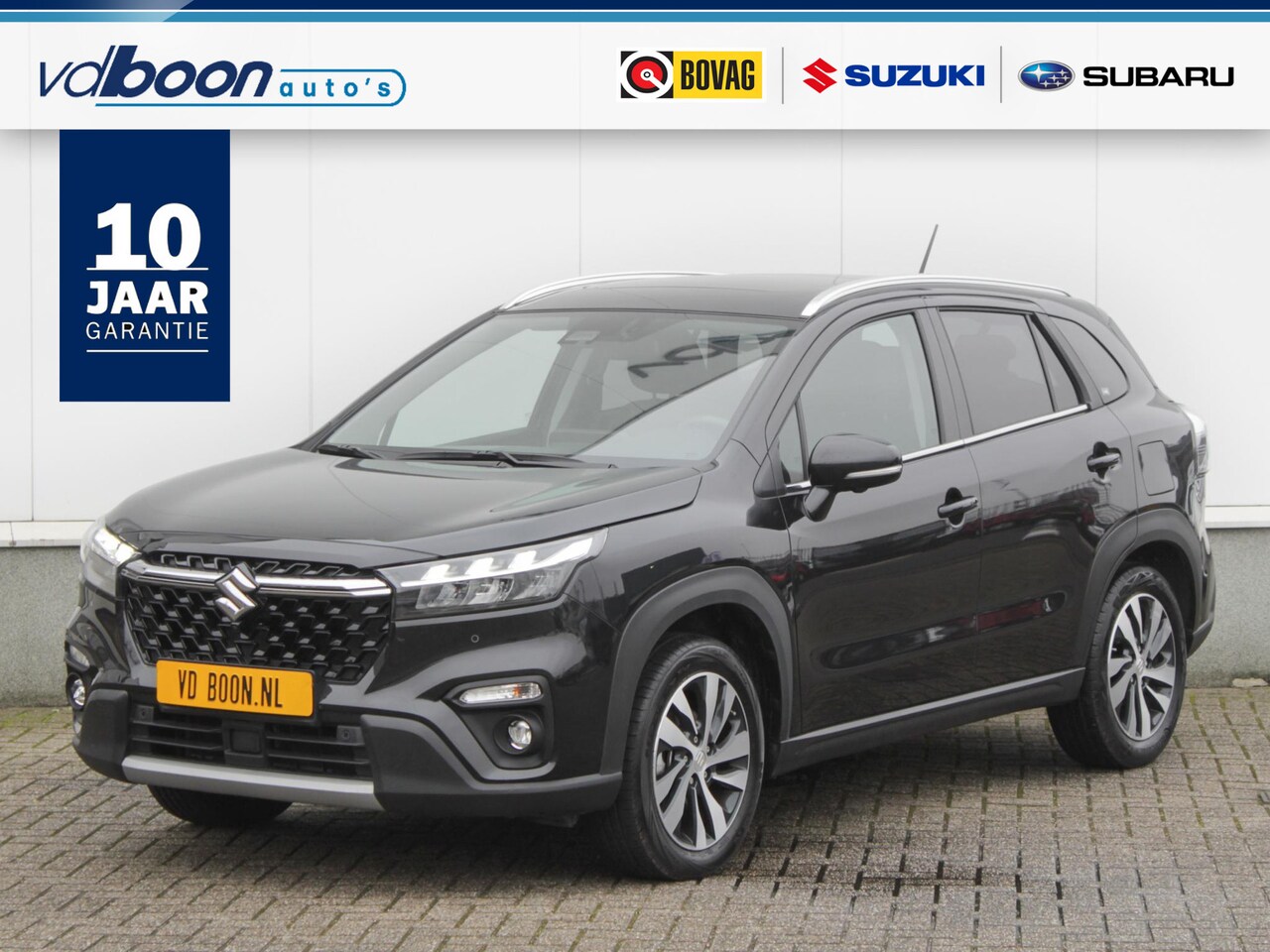 Suzuki S-Cross - 1.4 Boosterjet Style Smart Hybrid Automaat | Navi | Leder | Adap. Cruise | Lm-Velgen - AutoWereld.nl