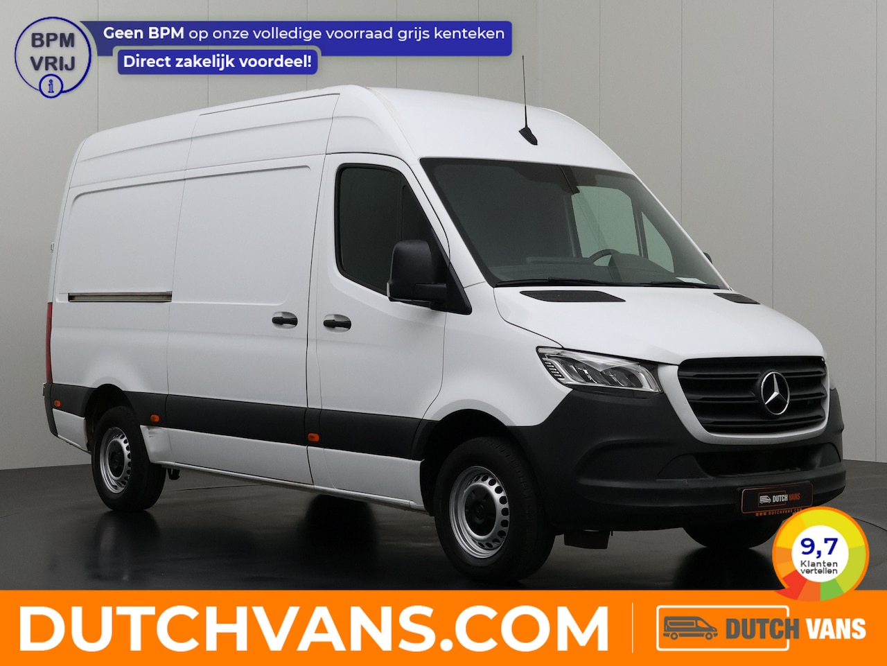Mercedes-Benz Sprinter - 315CDI L2H2 | Led | Navigatie | Camera | Airco | Cruise | 3-Persoons - AutoWereld.nl