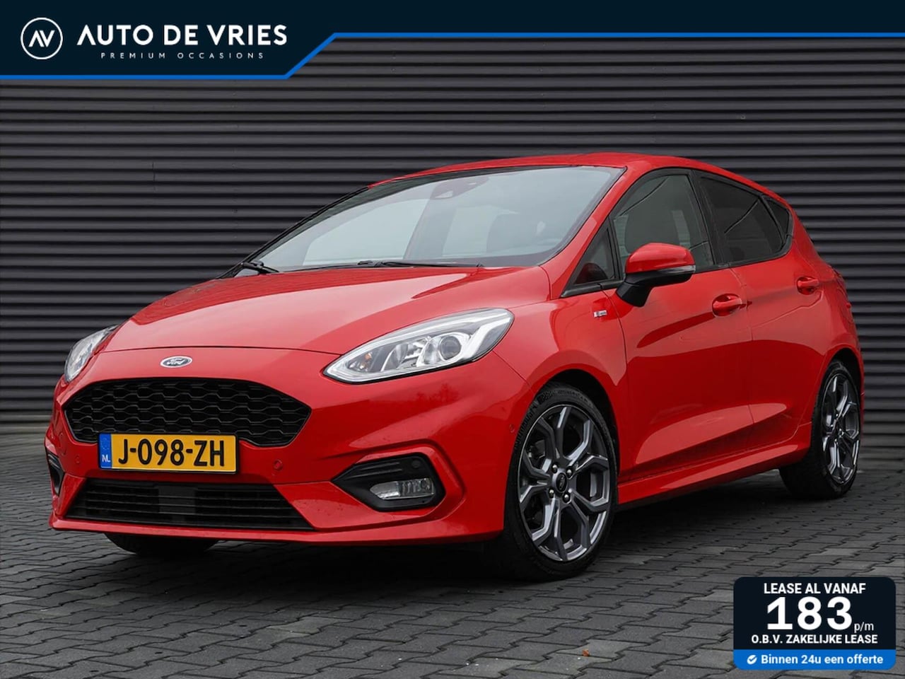 Ford Fiesta - 1.0 EcoBoost Automaat 125pk ST-Line | B&O sound | Camera | Trekhaak - AutoWereld.nl