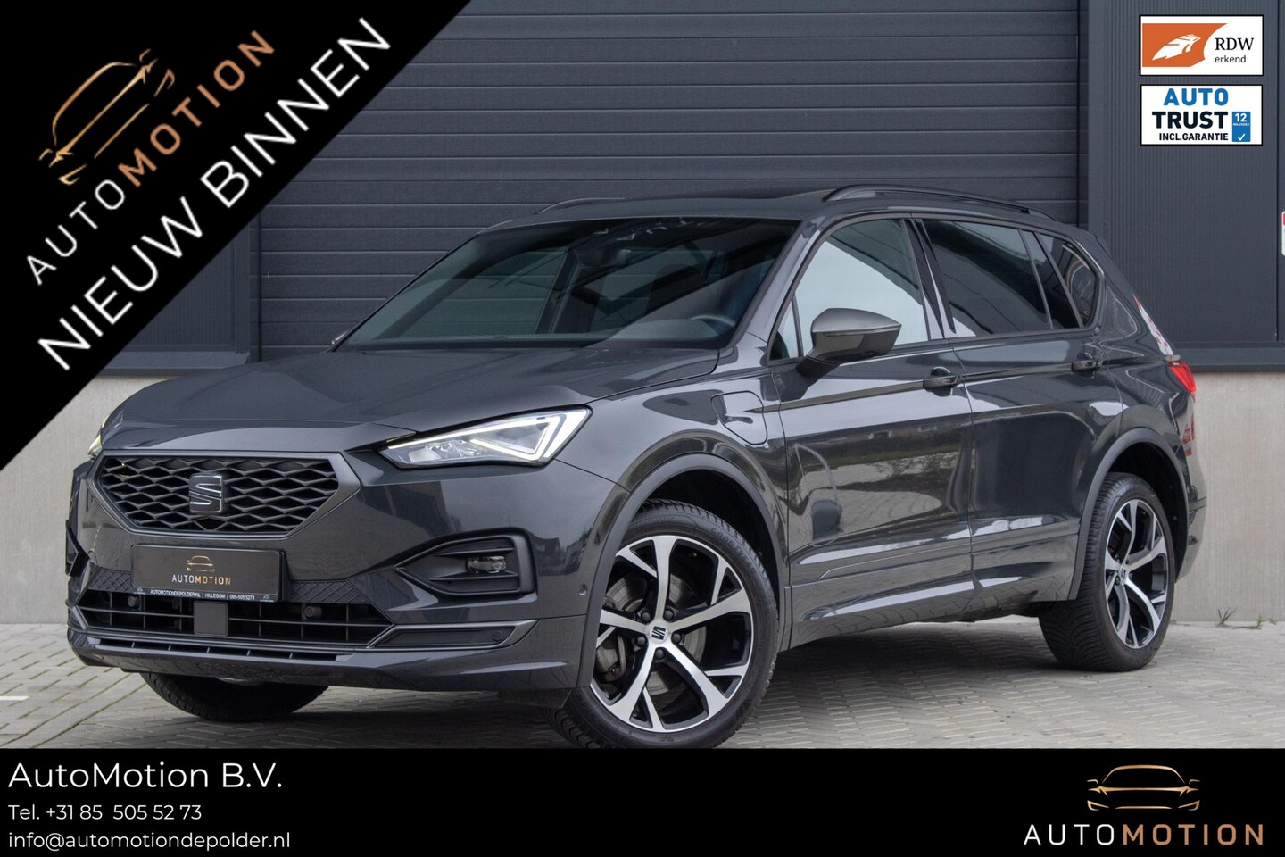 SEAT Tarraco - 1.4 TSI e-Hybrid PHEV FR PANO MEMORY CAMERA STOELVERWARMING - AutoWereld.nl