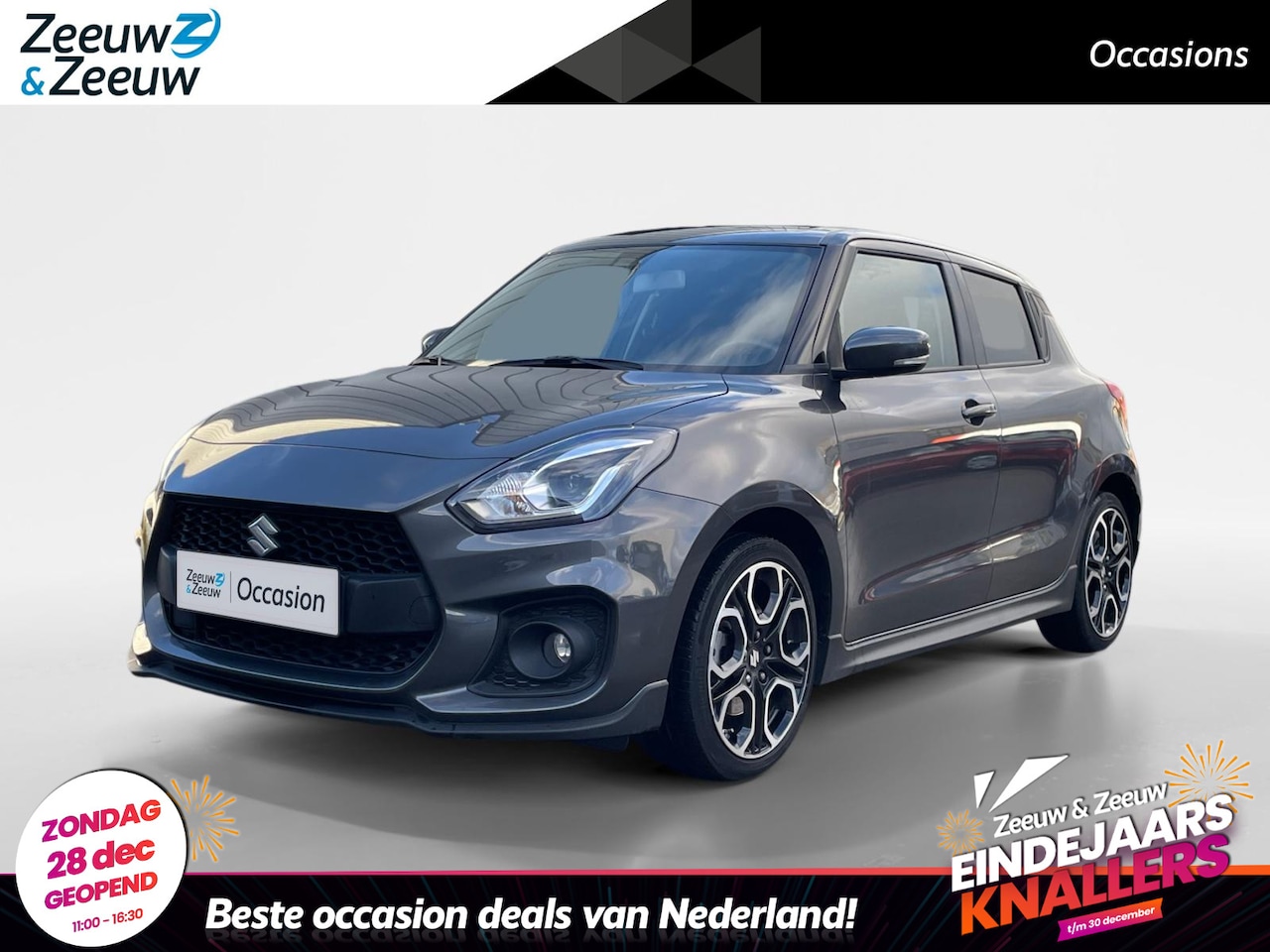 Suzuki Swift - 1.4 Sport Smart Hybrid | dubbele uitlaat | Sportstoelen | Cruise Control - AutoWereld.nl