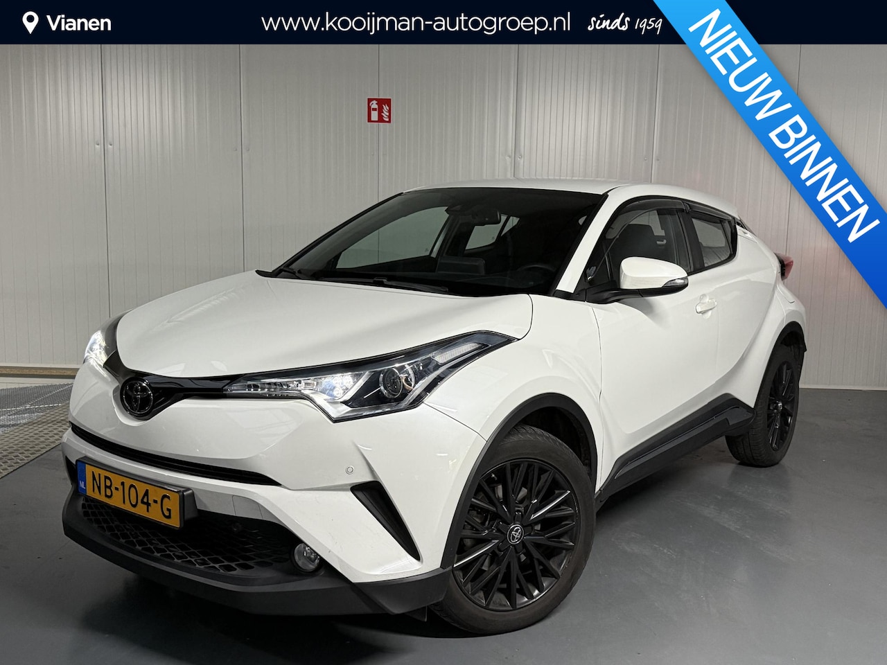 Toyota C-HR - 1.2 Dynamic + 18" Lichtmetalen velgen, keurige NL auto met slechts 70695 KM - AutoWereld.nl