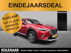 Mazda CX-3 - 2.0 Sky-G 120pk GT-M /Afn. Trekhaak/Adaptive/Navi/HUD/Keyless/PDC + Camera achter/18 inch
