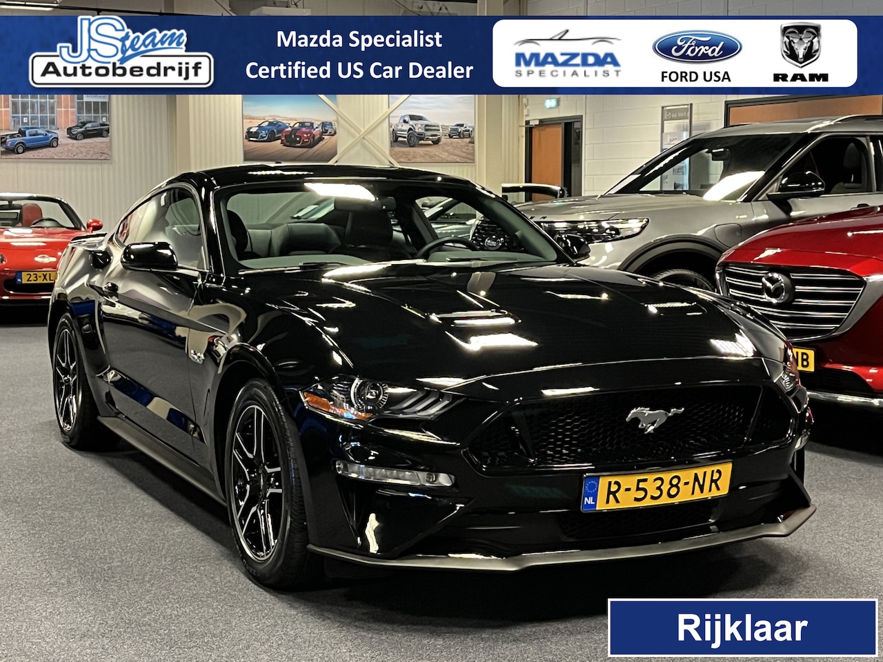 Ford Mustang Fastback - USA 5.0i V8 GT Premium 460PK 10-Traps Automaat - AutoWereld.nl
