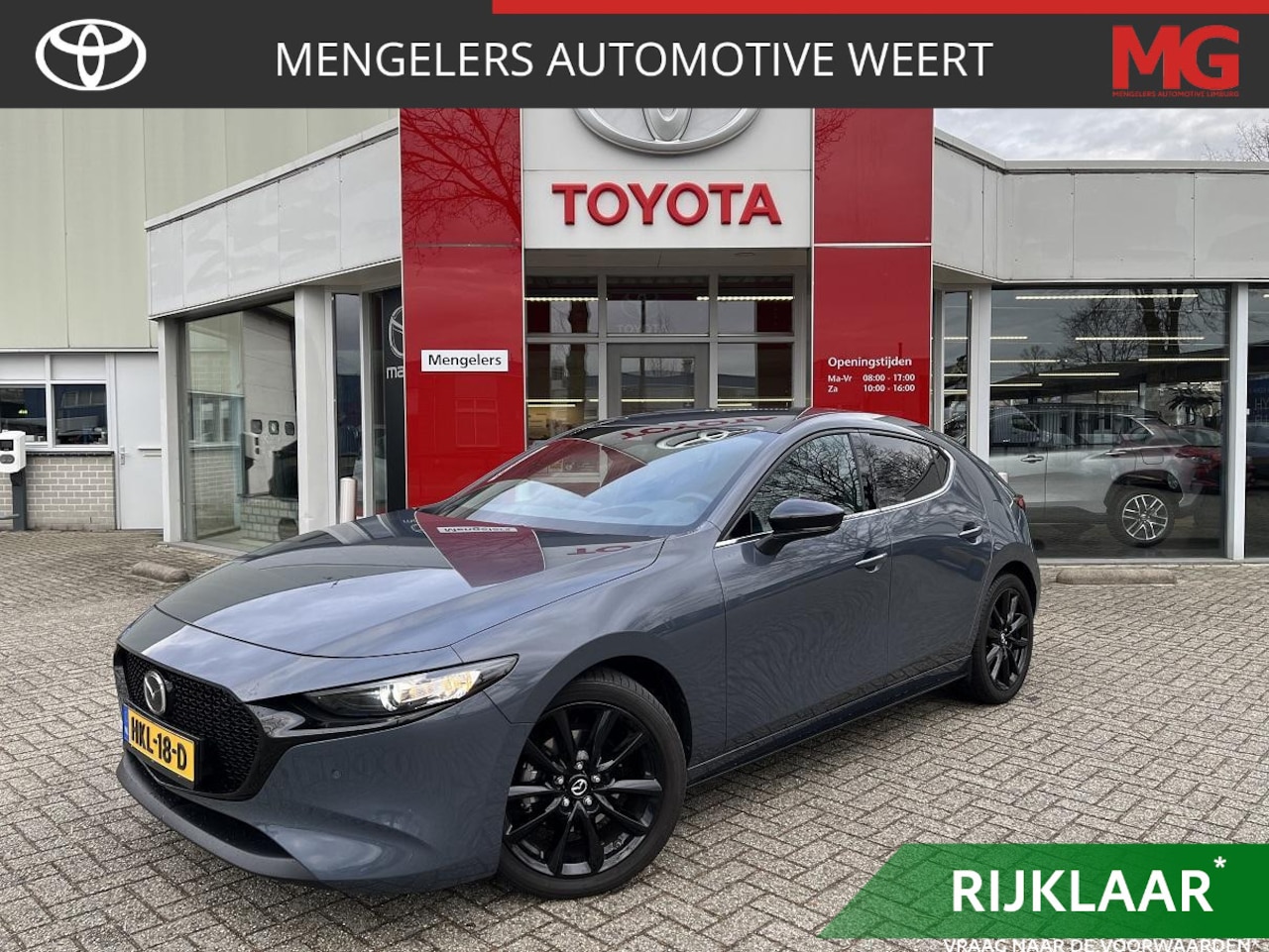 Mazda 3 - 2.0 e-SkyActiv-G M Hybrid 150 Nagisa - AutoWereld.nl
