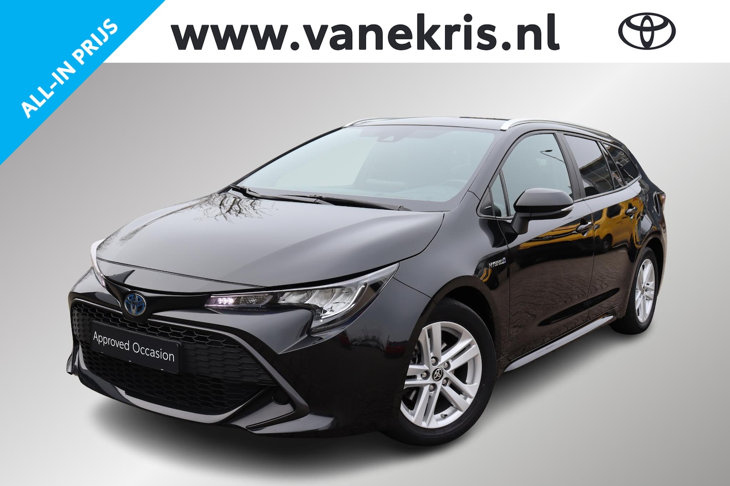 Toyota Corolla Touring Sports - 1.8 Hybrid Business 1.8 Hybrid Business , Stuur- en stoelverwarming, Elektrische achterklep - AutoWereld.nl