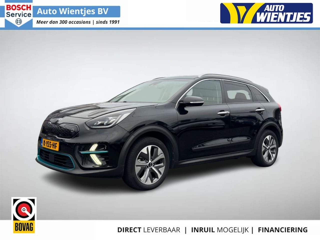 Kia e-Niro - ExecutiveLine 64kWh 3-Fase | SoH 100% | Leer | Navi - AutoWereld.nl