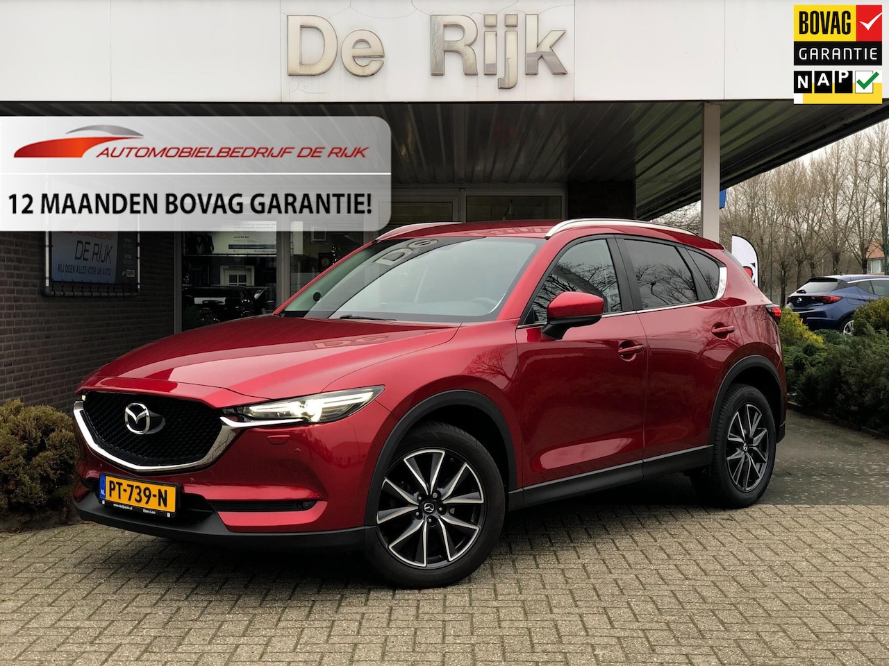 Mazda CX-5 - 2.0 SkyActiv-G 165 Skylease GT | Leder, Navi, Keyless, Camera, Climate, Stoel+Stuurverw. | - AutoWereld.nl