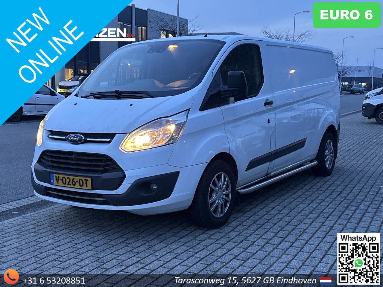 Ford Transit Custom - 290 2.0 TDCI L2H1 Trend | € 3.850,- NETTO! | MOTOR DEFECT! | Euro 6 | Bijrijdersbank | Air - AutoWereld.nl