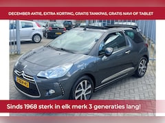 Citroën DS3 Cabrio - 1.2 VTi So Chic NL AUTO NAP Navi l Cruise l LED l PDC NIEUWE D-riem l Dealer OH l NIEUWSTA