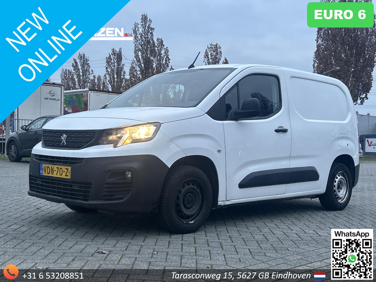 Peugeot Partner - 1.5 BlueHDI Premium | € 4.650,- NETTO! | Euro 6 | Bijrijdersbank | Airco | Cruise | Navi | - AutoWereld.nl