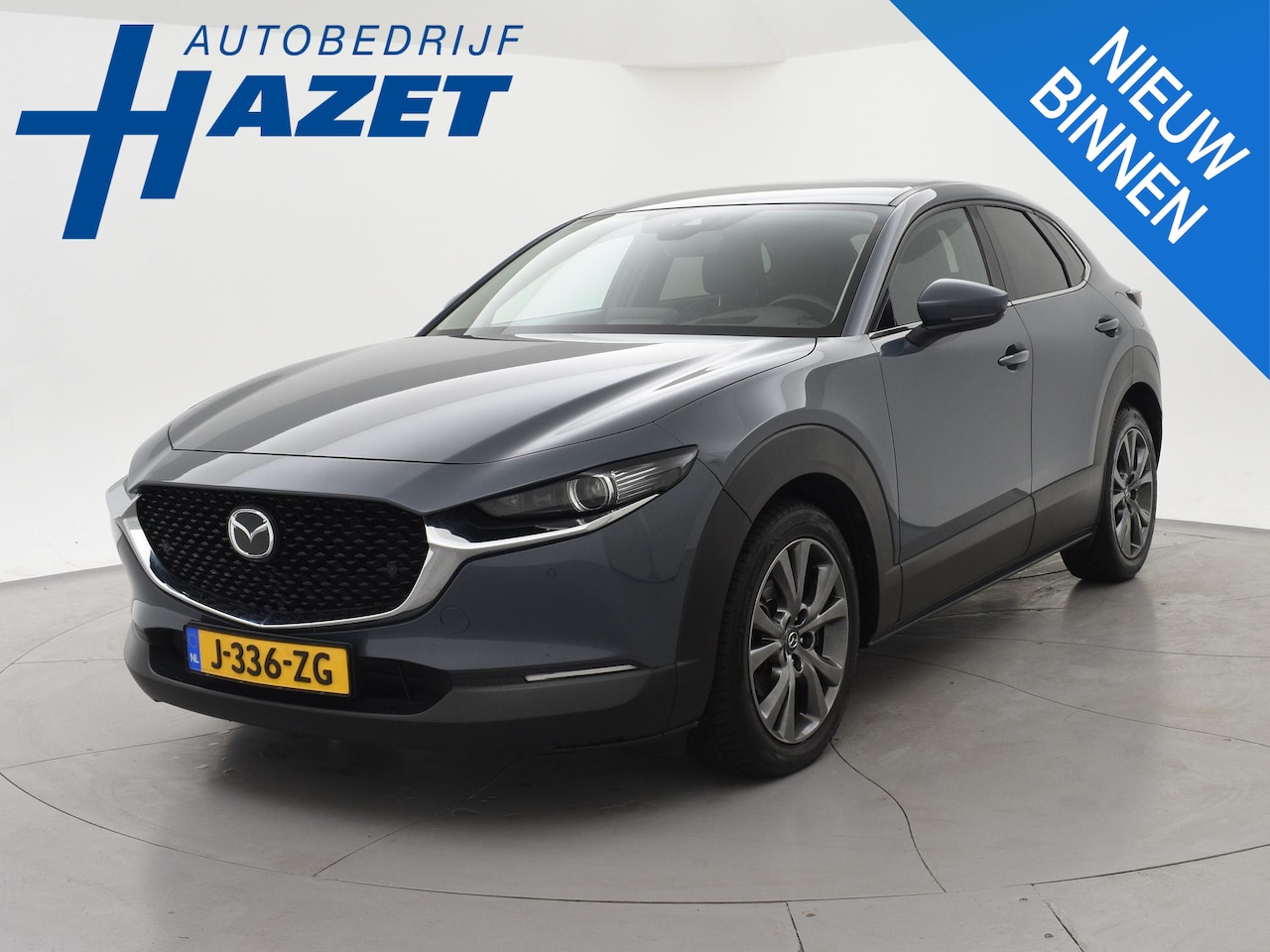 Mazda CX-30 - 2.0 e-SkyActiv-X M 180 PK HYBRID LUXURY + BOSE | TREKHAAK | LEDER | ADAPTIVE CRUISE | CAME - AutoWereld.nl