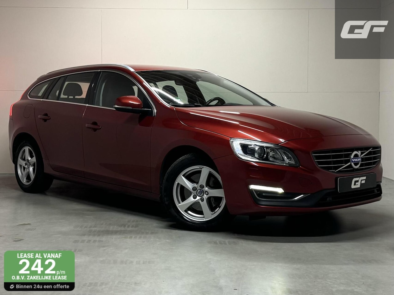 Volvo V60 - 2.0 T4 Summum Navi Leer Camera Memory Trekh. NAP - AutoWereld.nl
