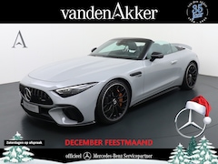 Mercedes-Benz SL-klasse Cabrio - AMG 63 4Matic+ 585pk // Keramische remmen // BTW-auto // Neuslift // AlpinGrau // AMG Nigh