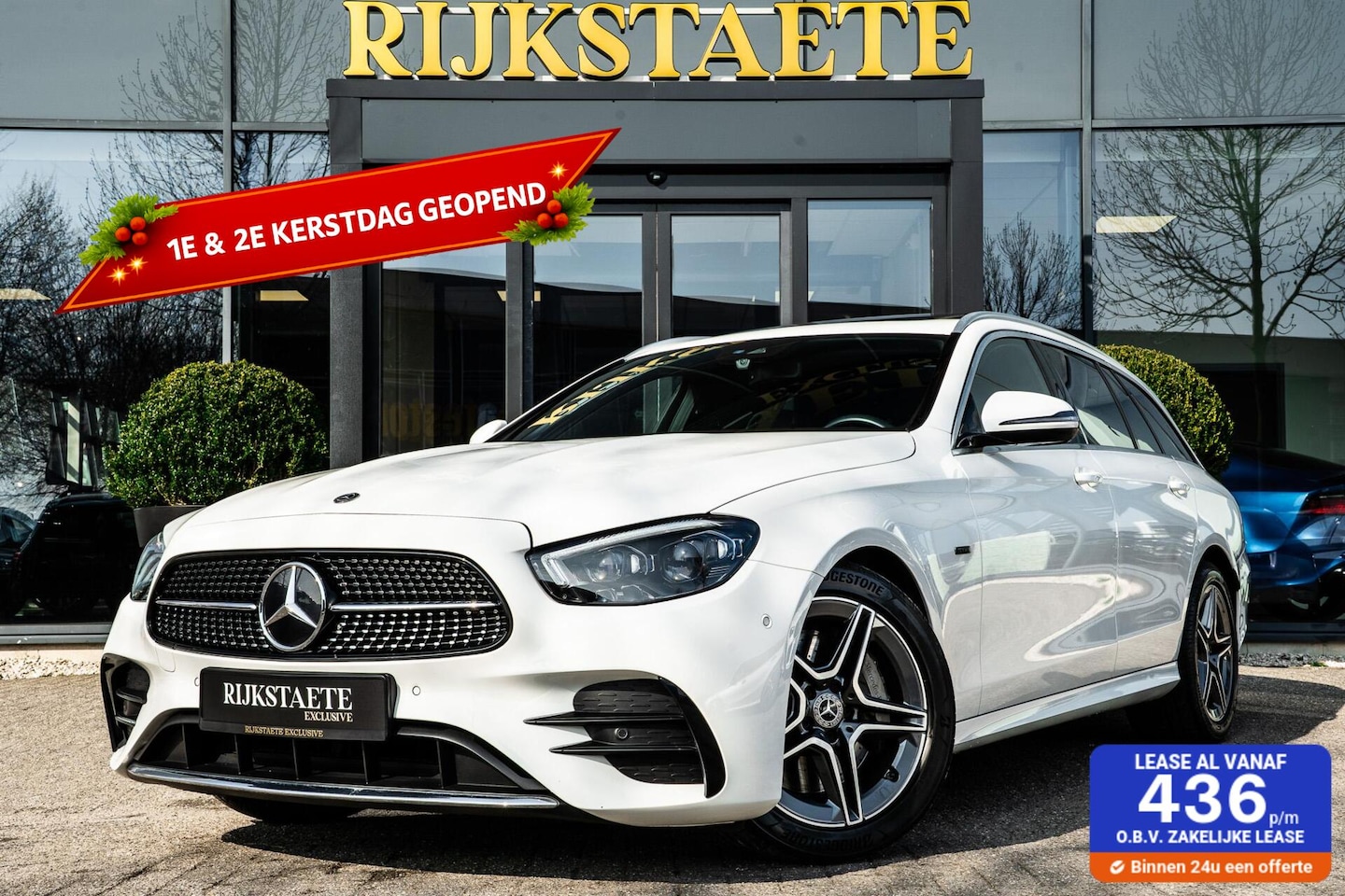 Mercedes-Benz E-klasse Estate - E300e AMG|PANO|CAMERA|TREKHAAK|18'' - AutoWereld.nl