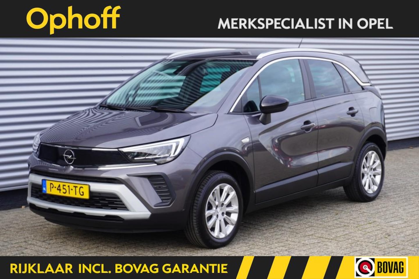 Opel Crossland - 1.2 Turbo 110pk Elegance / Trekhaak / Camera + parkeersensoren / Navi - AutoWereld.nl