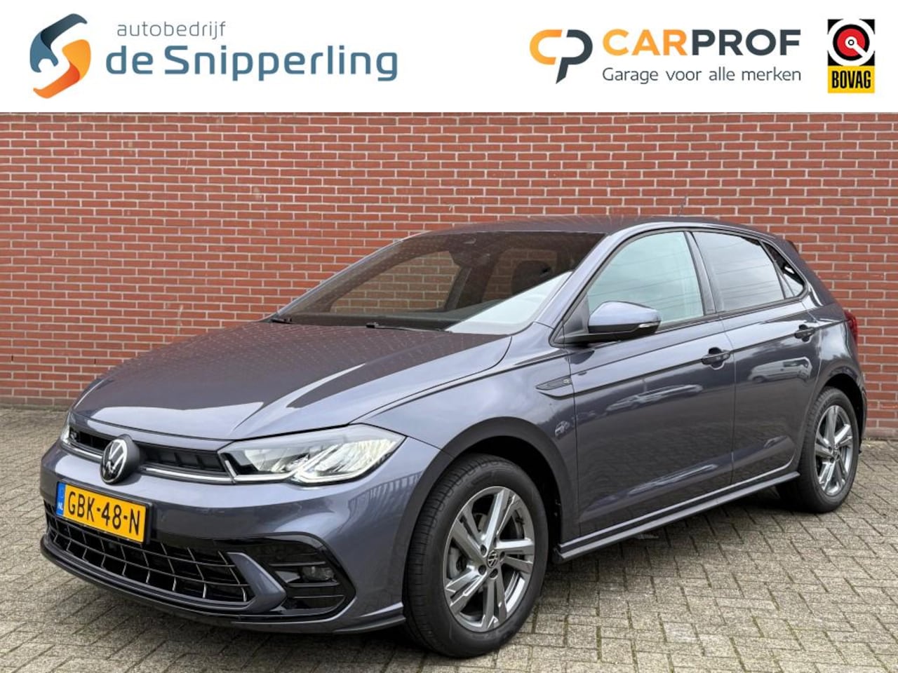 Volkswagen Polo - 1.0 TSI R-LINE NAVI ADAP-CRUISE CARPLAY CAMERA CLIMA PDC STOELV - AutoWereld.nl