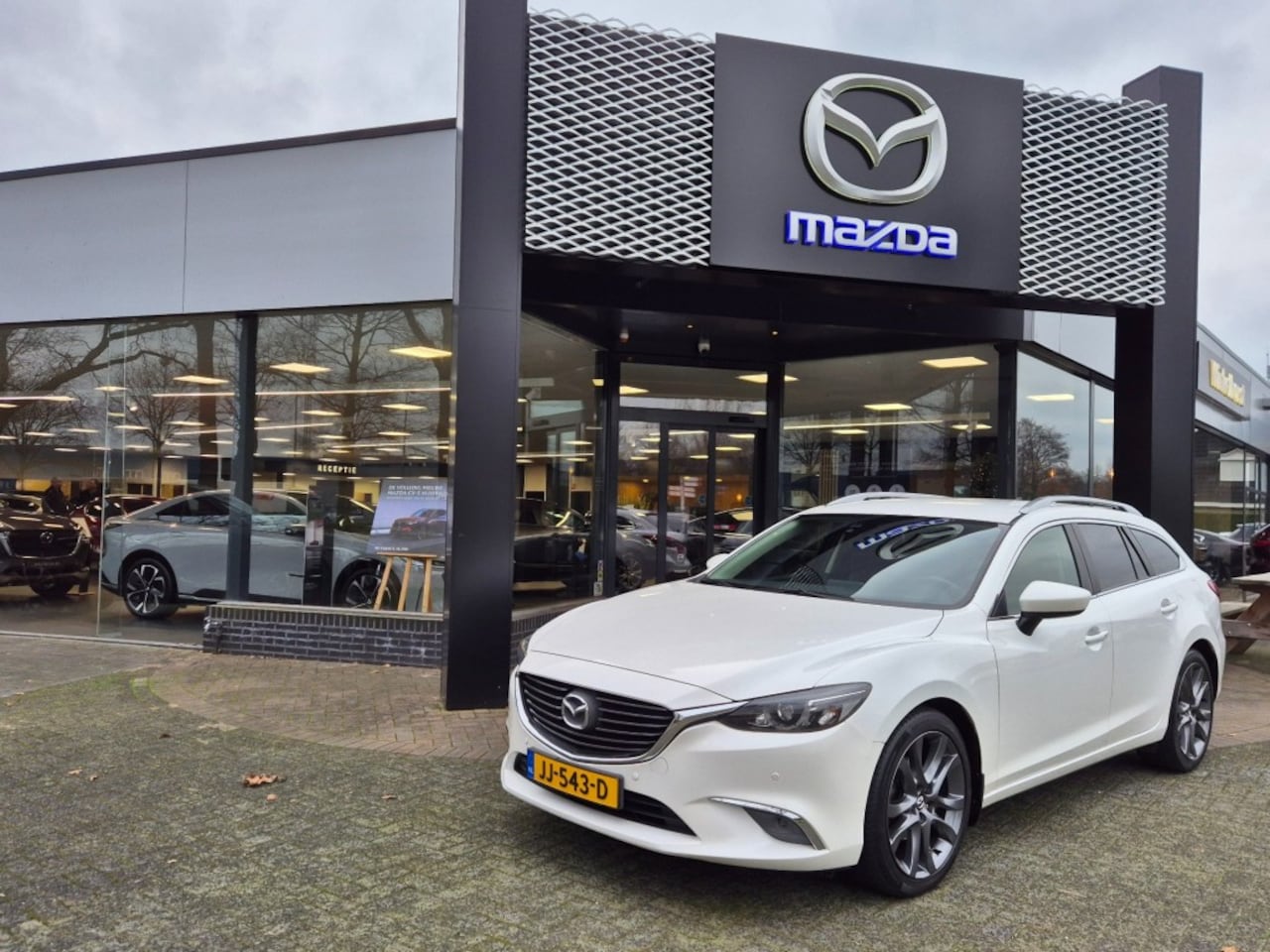 Mazda 6 Sportbreak - 6 SPORTBREAK SKYACTIV-G 2.0 165 6MT Skylease GT / Trekhaak - AutoWereld.nl