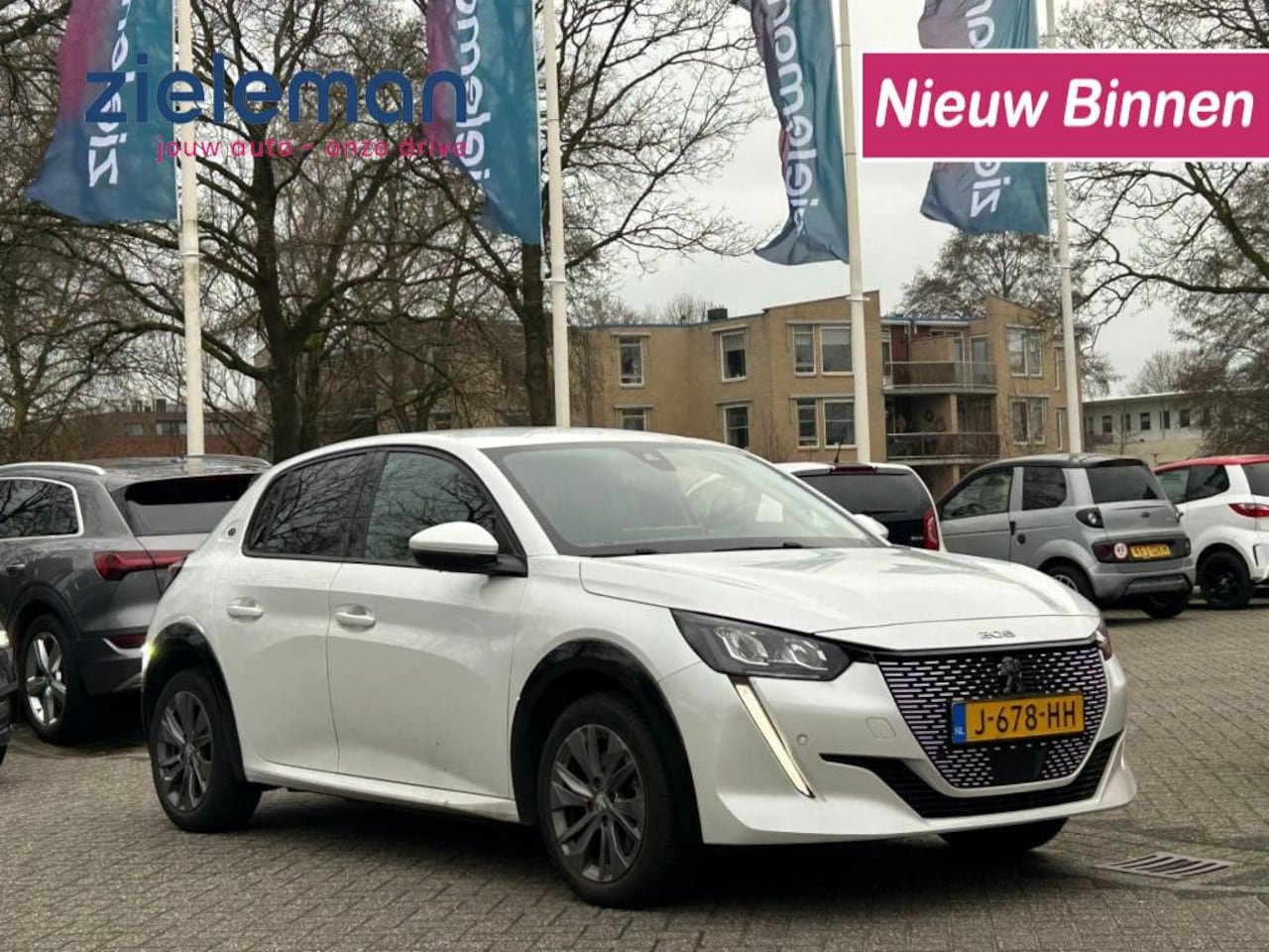 Peugeot e-208 - Allure 50 kWh - Digital Cockpit, Carplay, Navi, Cruise, Half Leer, Camera - AutoWereld.nl