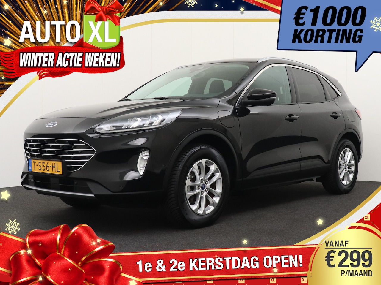 Ford Kuga - 2.5 PHEV Titanium Elektr. Trekhaak Carplay Cruise - AutoWereld.nl