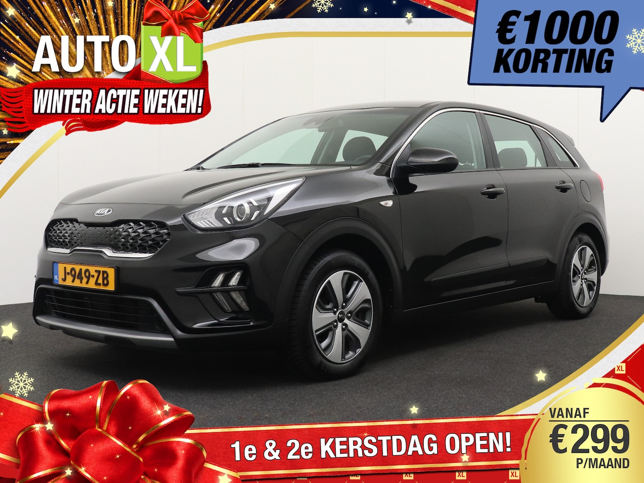 Kia Niro - 1.6 GDi Hybrid ComfortLine Carplay Camera LMV 16" - AutoWereld.nl