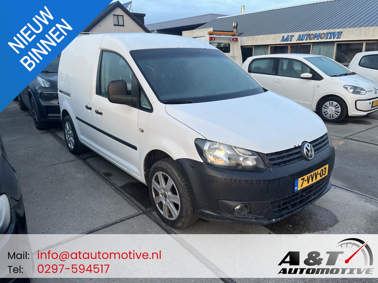 Volkswagen Caddy - 1.6 TDI Go 2012 airco €1500 1 verstuiver defect - AutoWereld.nl