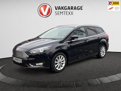 Ford Focus Wagon - 1.5 Titanium | Clima | Cruise | Navi | PDC Voor & Achter | Slecht 96.000 KM | Stoelverw. |