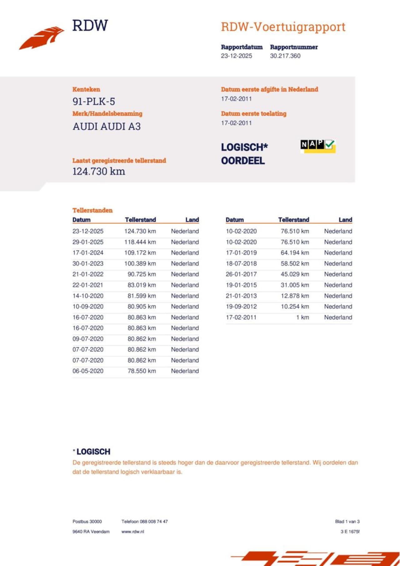 Audi A3 Sportback - 1.4 TFSI Attraction/ ORG. NL Auto/ - AutoWereld.nl