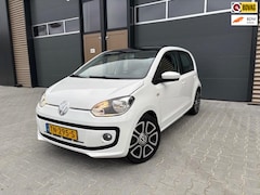 Volkswagen Up! - 1.0 high up BlueMotion|Pano|Full option|75PK|PDC|Stoel verw|Cruise control|